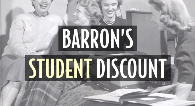 barrons student discount